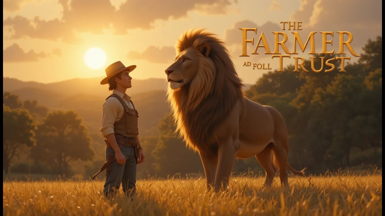 The Farmer and the Lion – Inspirational Fairy Tale About Trust and Kindness