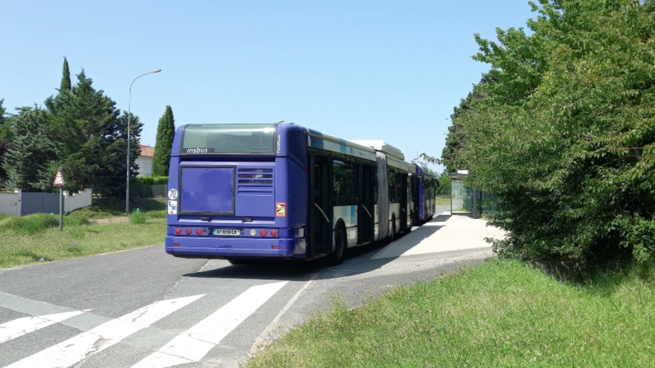 [Sound] Irisbus Citelis 18 GNV €3 n°161 - Ligne 1, Vitalis Poitiers