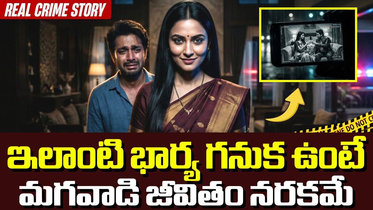 ఇలాంటి భార్య ఏ మగాడికి వద్దు 🙏| Crime Kathalu Telugu | Real Crime Story