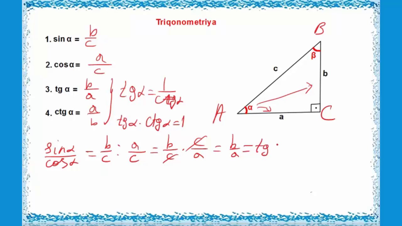 Triqonometriya -1