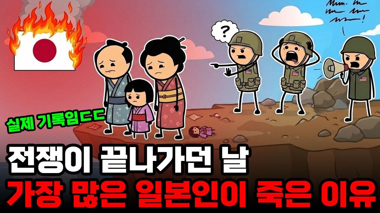 미군이 멍하니 지켜본 이유, 일본인들이 절벽으로 걸어간 날