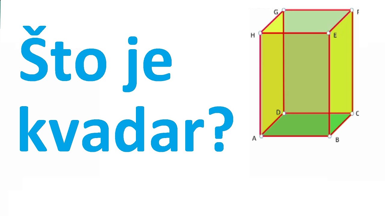 4. razred - Kvadar