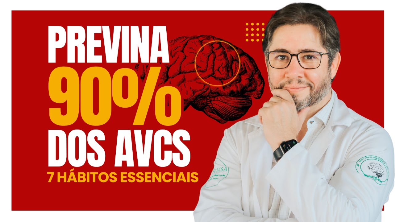 Como PREVENIR 90% dos AVCs: 7 hábitos que salvam vidas 🧠⚠️ | Dr. Gláucio Pinheiro