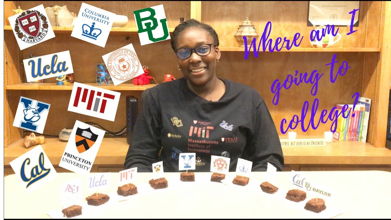 COLLEGE DECISION REVEAL 2020! (Ivies, MIT, UCs, and more!)