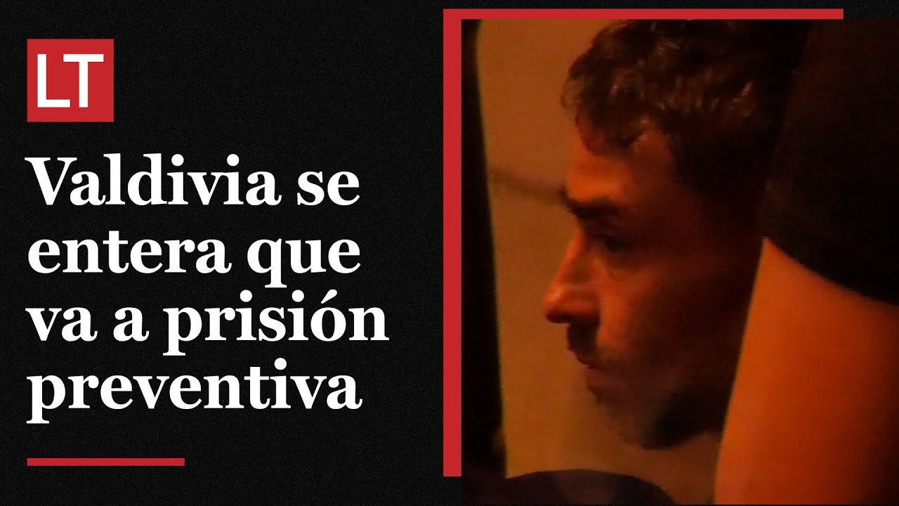 La reacción de Jorge Valdivia al enterarse que irá a prisión preventiva: fiscal valor medida