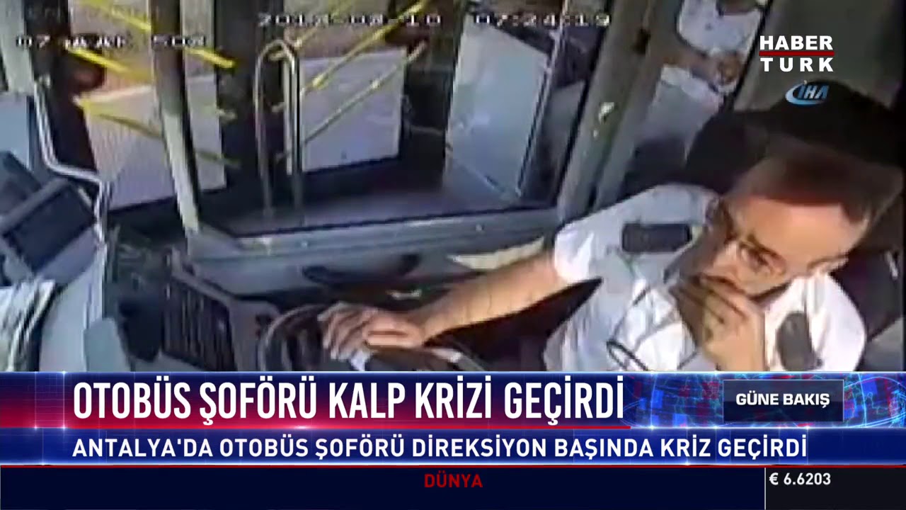 Direksiyon başında kalp krizi geçirdi