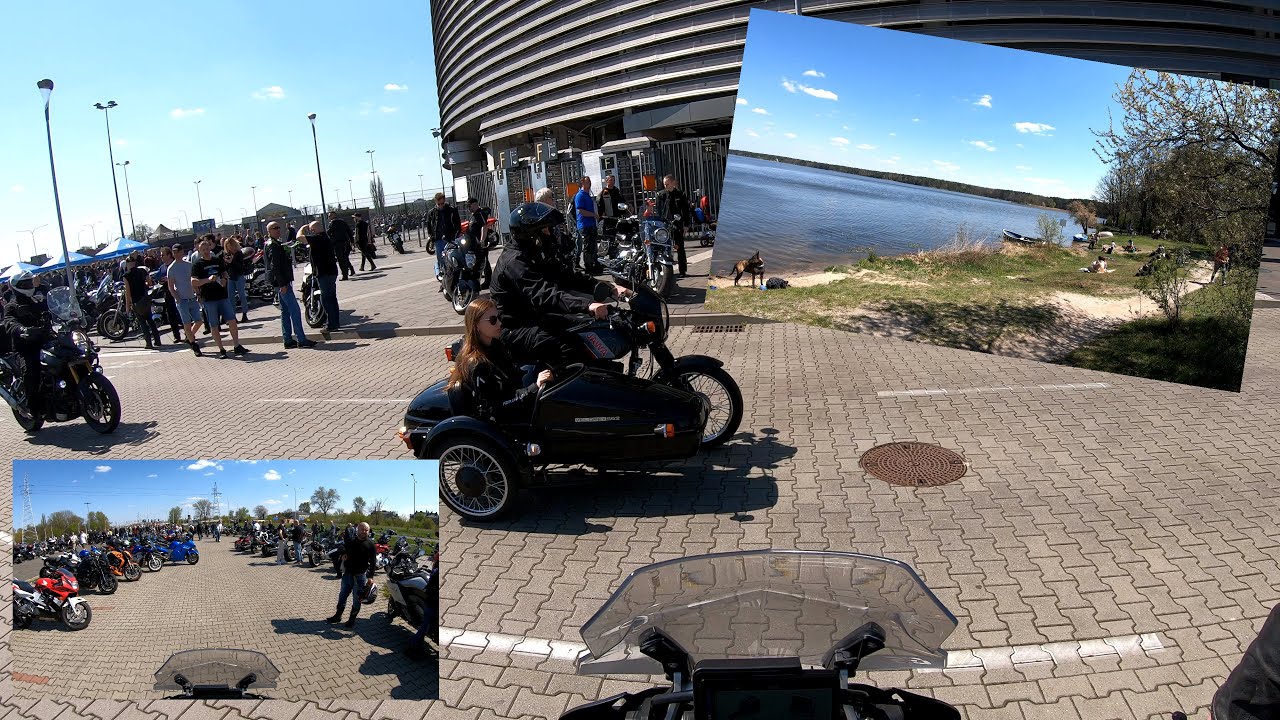 BMW 1250 GS - Rozpoczęcie sezonu 2023 Arena Lublin, przejażdżka nad zalew (vlog#22)