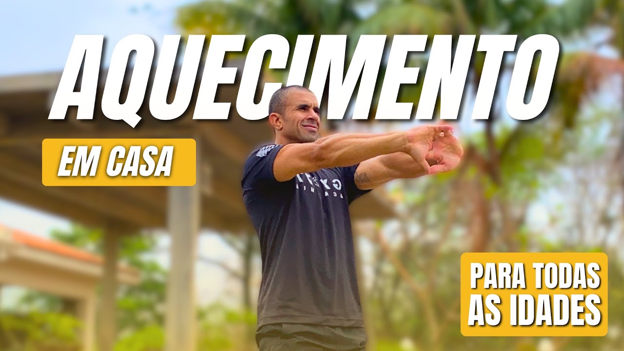 Treino para Iniciante SEM COMPLICAÇÃO 🔥 Aquecimento em 13 Min | Fácil e em Casa