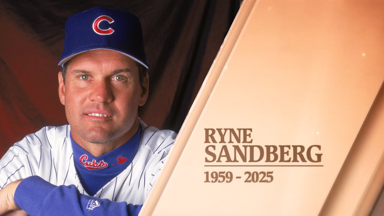 Remembering Cubs legend and Baseball Hall of Famer Ryne Sandberg (1959-2025)