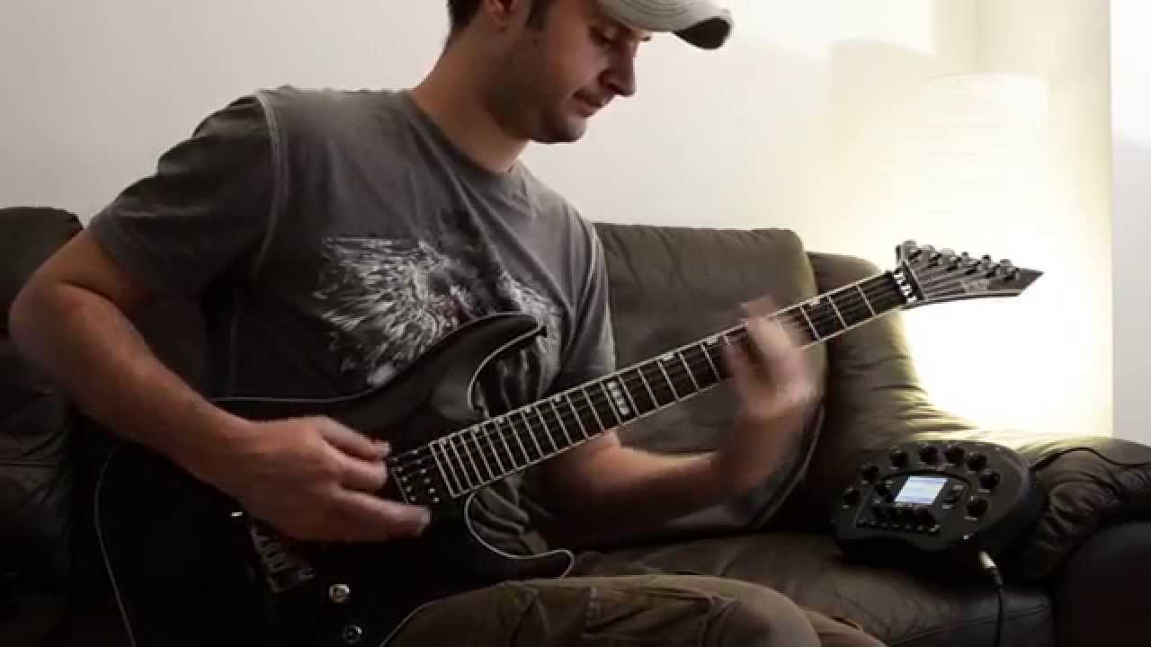 Line 6 Pod HD High Gain Demo - Metal