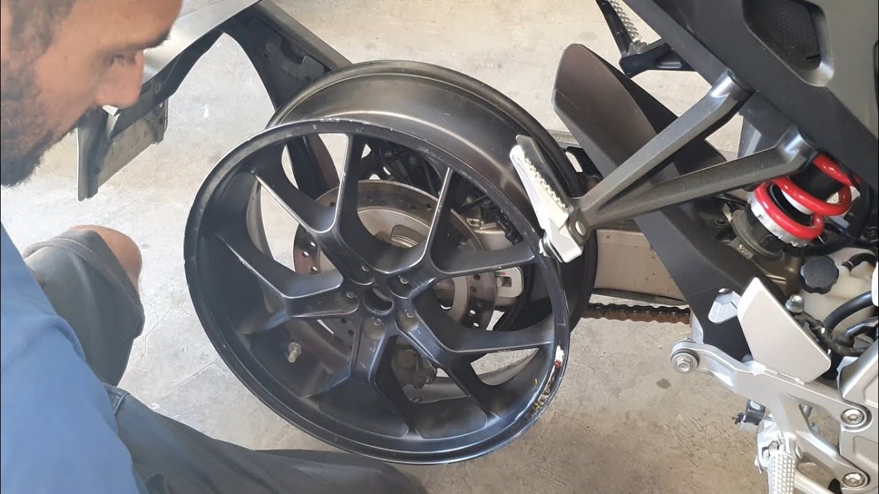 adaptação para roda de moto com balança manobraço