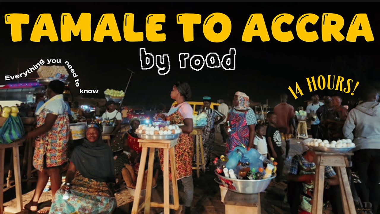Tamale to Accra by road | LONGEST trip I’ve taken in my life! 14 HOURS bus ride. Was it worth it?