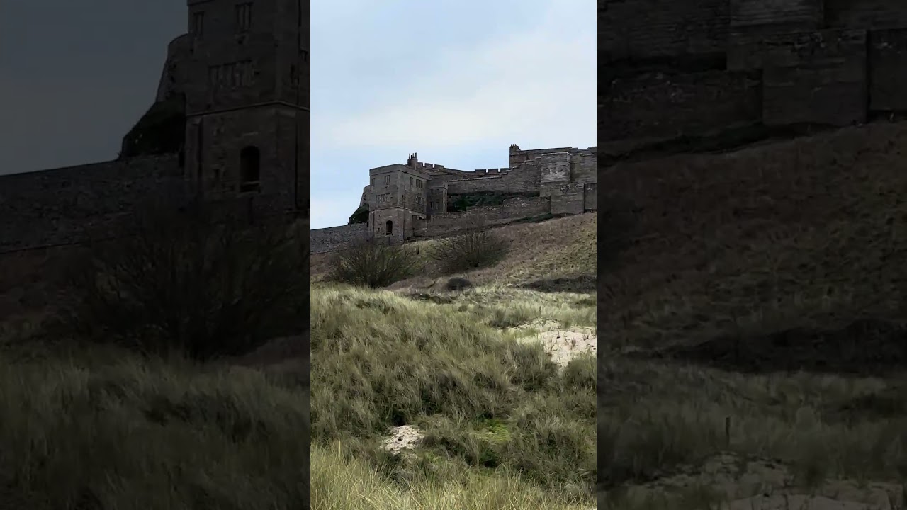 Bamburgh Castle 🏰 and Beach 