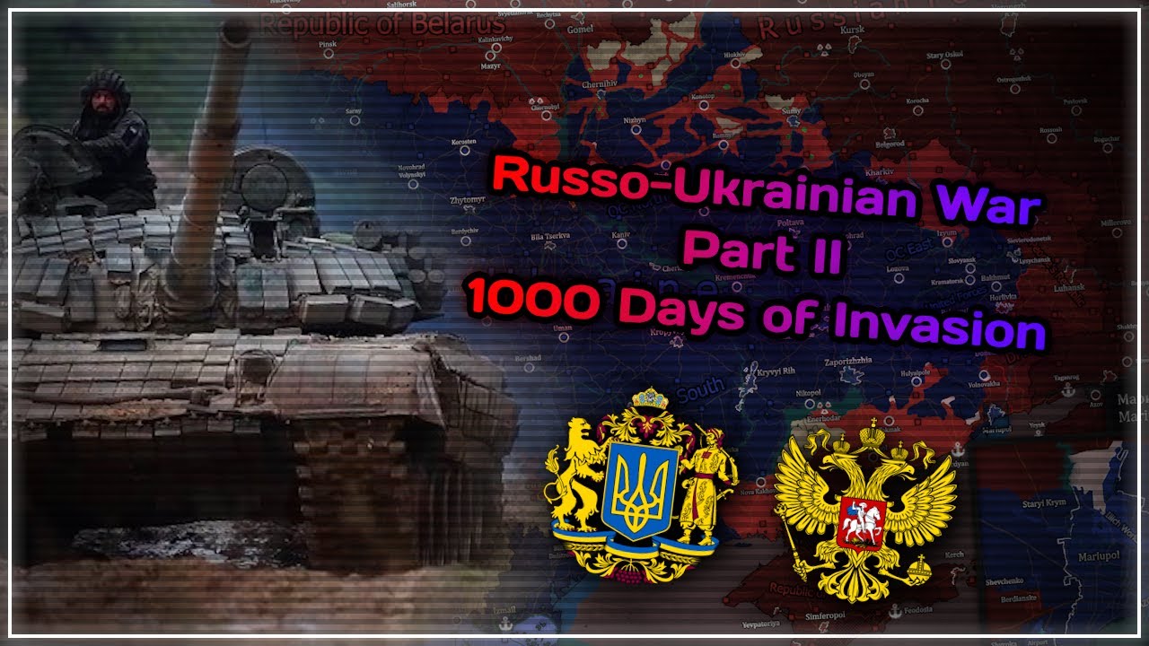 Russian invasion of Ukraine 2022-2024 — 1000 DAYS [Russo-Ukrainian War. Part II]
