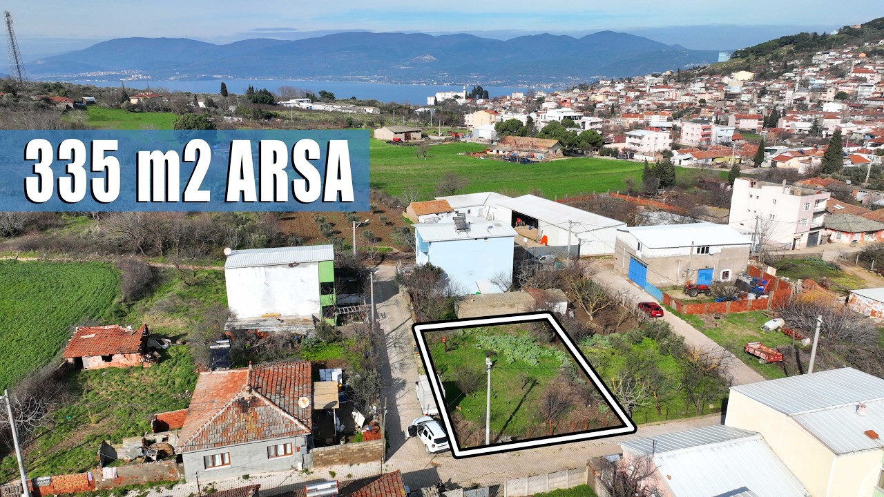 Edincik'te Denize Yakın 335 m2 Köşe Parsel Arsa