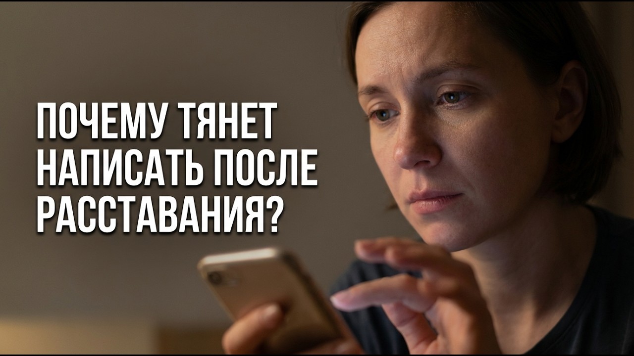 Почему после расставания так тянет написать