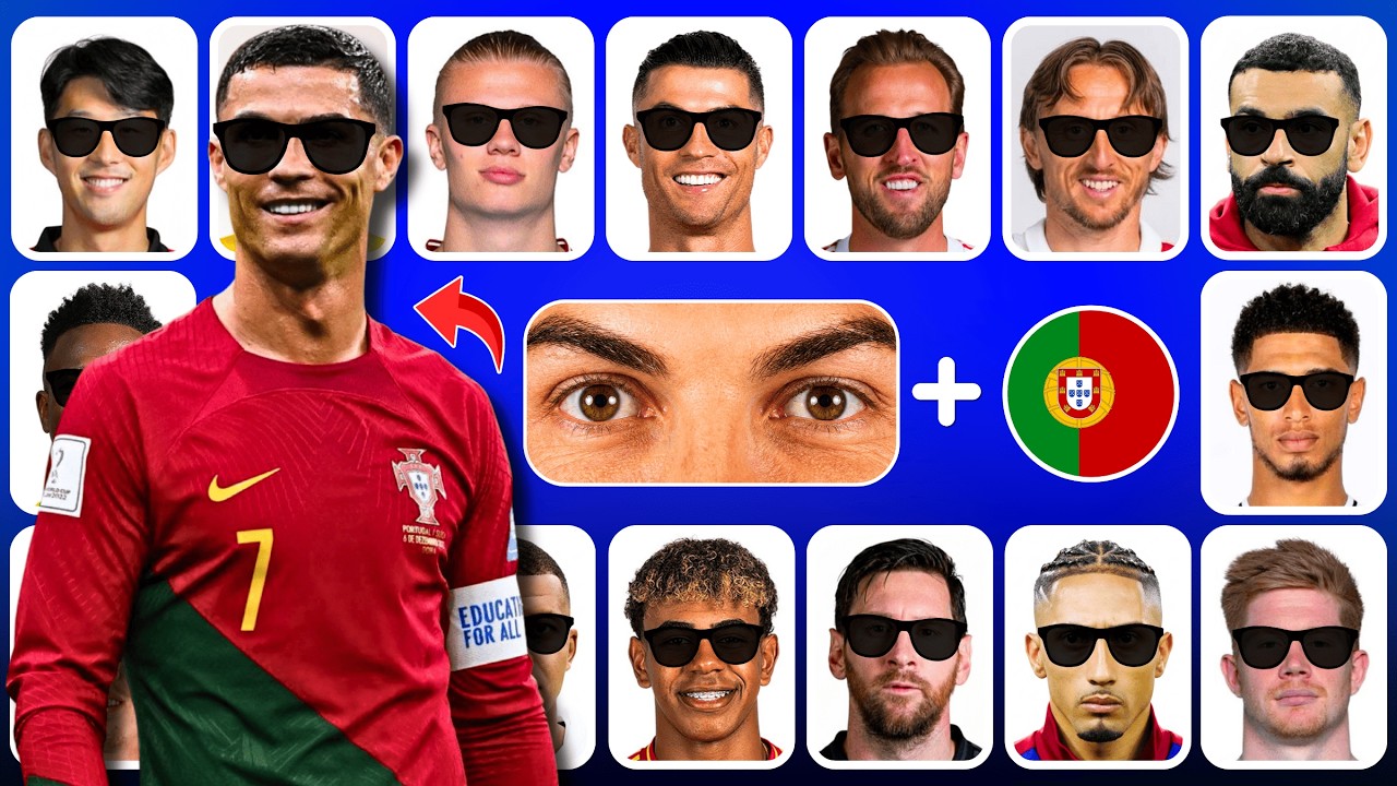 خمن اللاعب من خلال الأغنية ،العين ،الايموجى والنادى!🤔⁉️رونالدو،ميسي، نيمار | تحديات كرة القدم 2026
