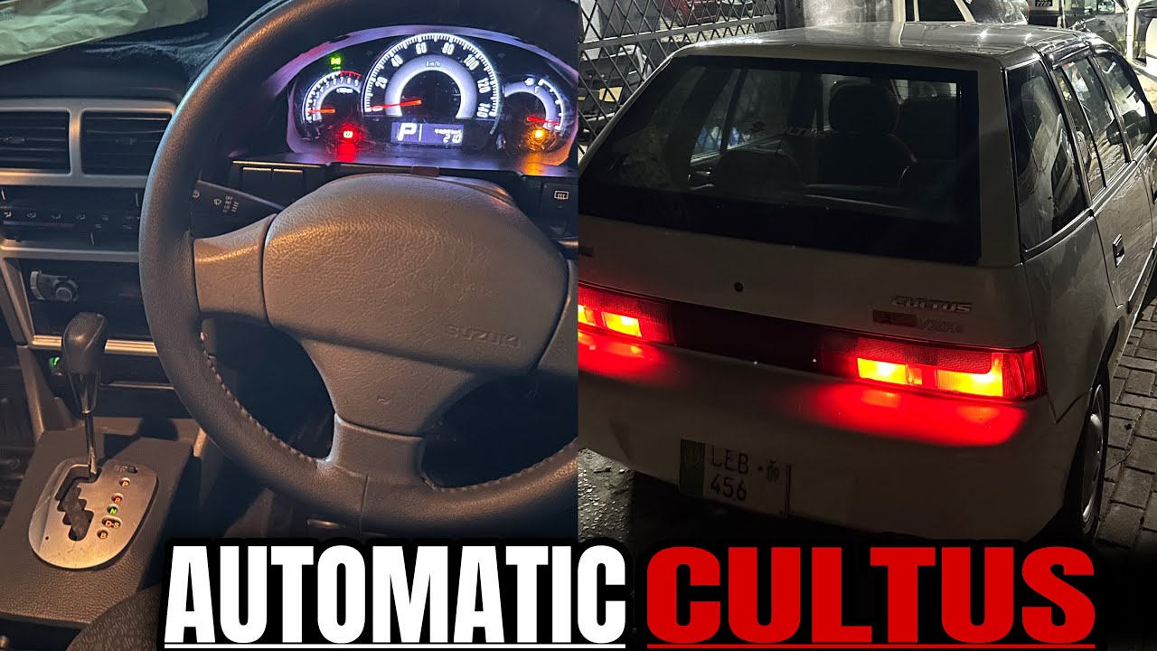 This Suzuki Cultus Now Runs on a 660cc Automatic Engine! 😱