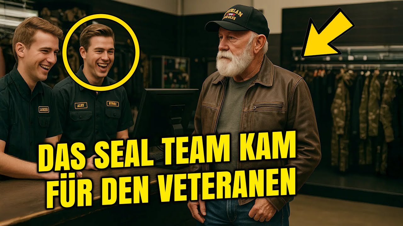 Sie warfen den alten Veteranen aus dem Waffengesch&auml;ft &ndash; eine Stunde sp&auml;ter kam das SEAL-Team