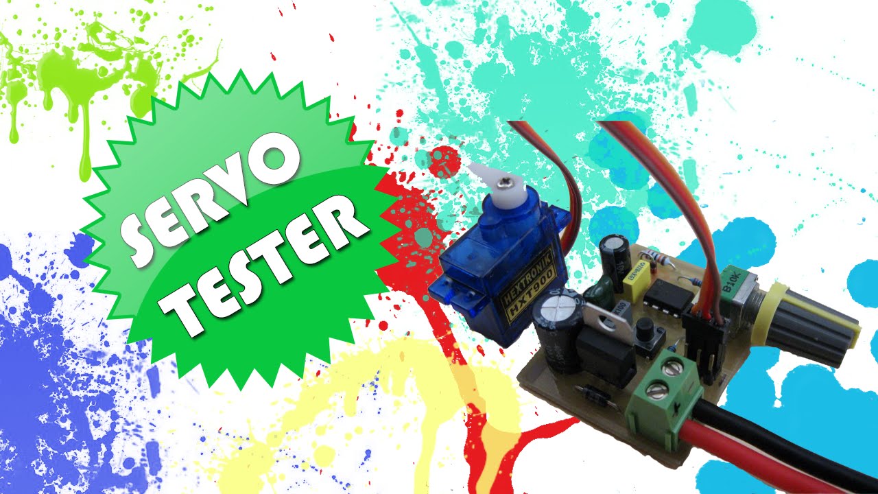 [Tutorial Electronica] Dise&ntilde;e Su Probador de Servos Servo Tester