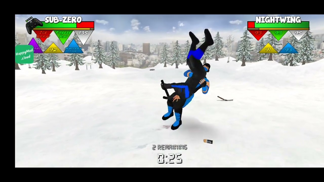 How to make Sub-Zero from Mortal Kombat in Infinite Lives 