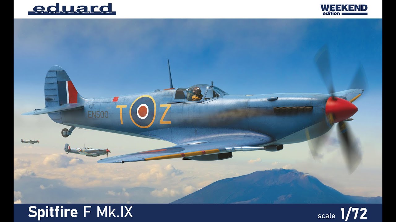 Spitfire F Mk.IX : Eduard : 1/72 Scale Model : In Box Review