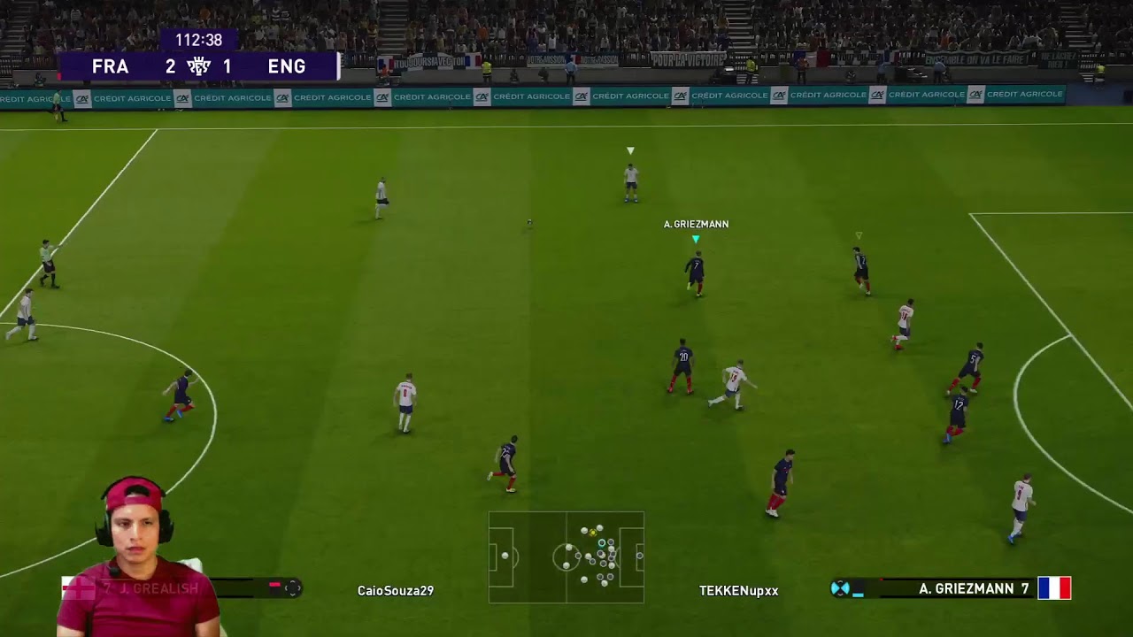 Jugando PES 21 ONLINE ASMR