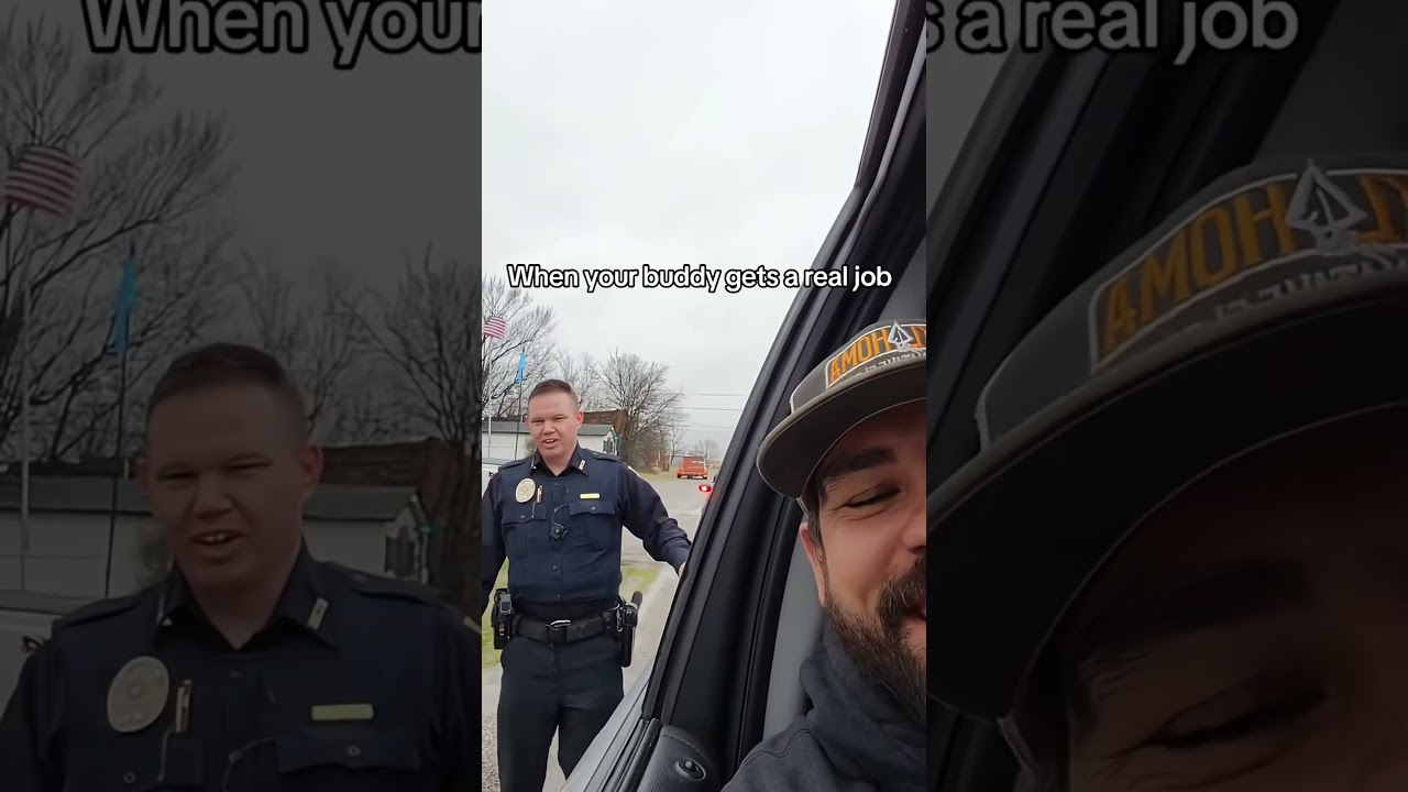 When there's a police officer in the family...#funny #cop #family #prank #foryoupage