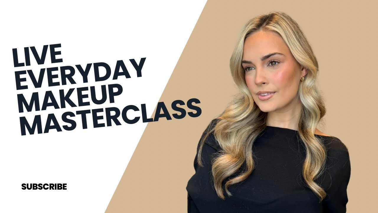LIVE everyday makeup masterclass!