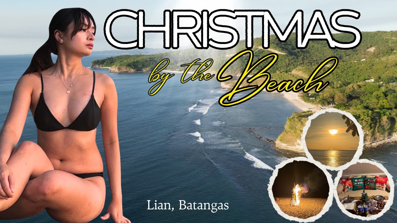 Christmas Beach Camping in Batangas  Bonfire Nights & Camp Cooking