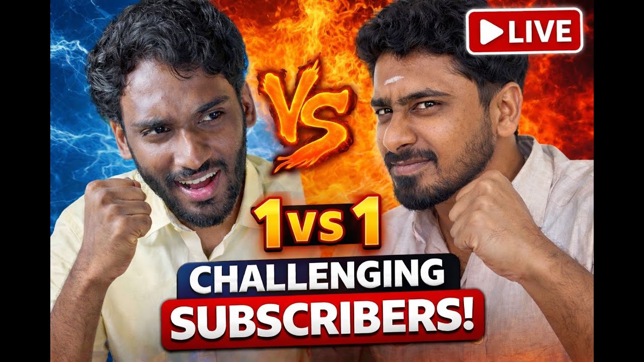 LIVE 🔴Subs challenge Vaanga Guys💪🏼Board la Sandai Podalaam 😎♟️| Tamil commentary | Hey sid