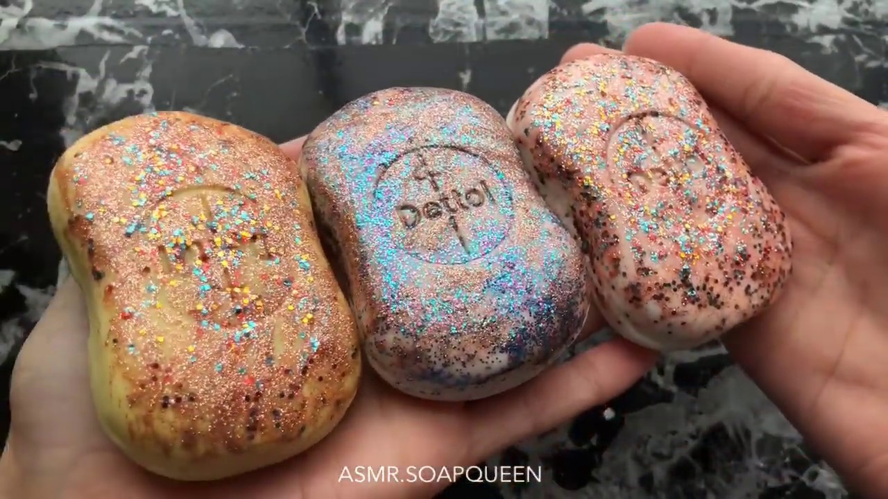Hard , Semi Hard and Soft SOAPS- DETTOL ASMR