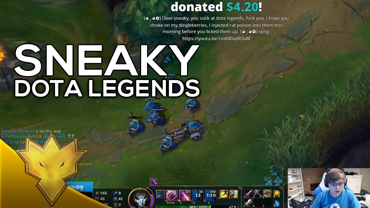 Sneaky - Dota Legends - Solo Queue Highlights
