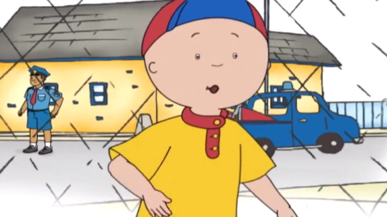 Caillou and Police | Caillou Cartoon