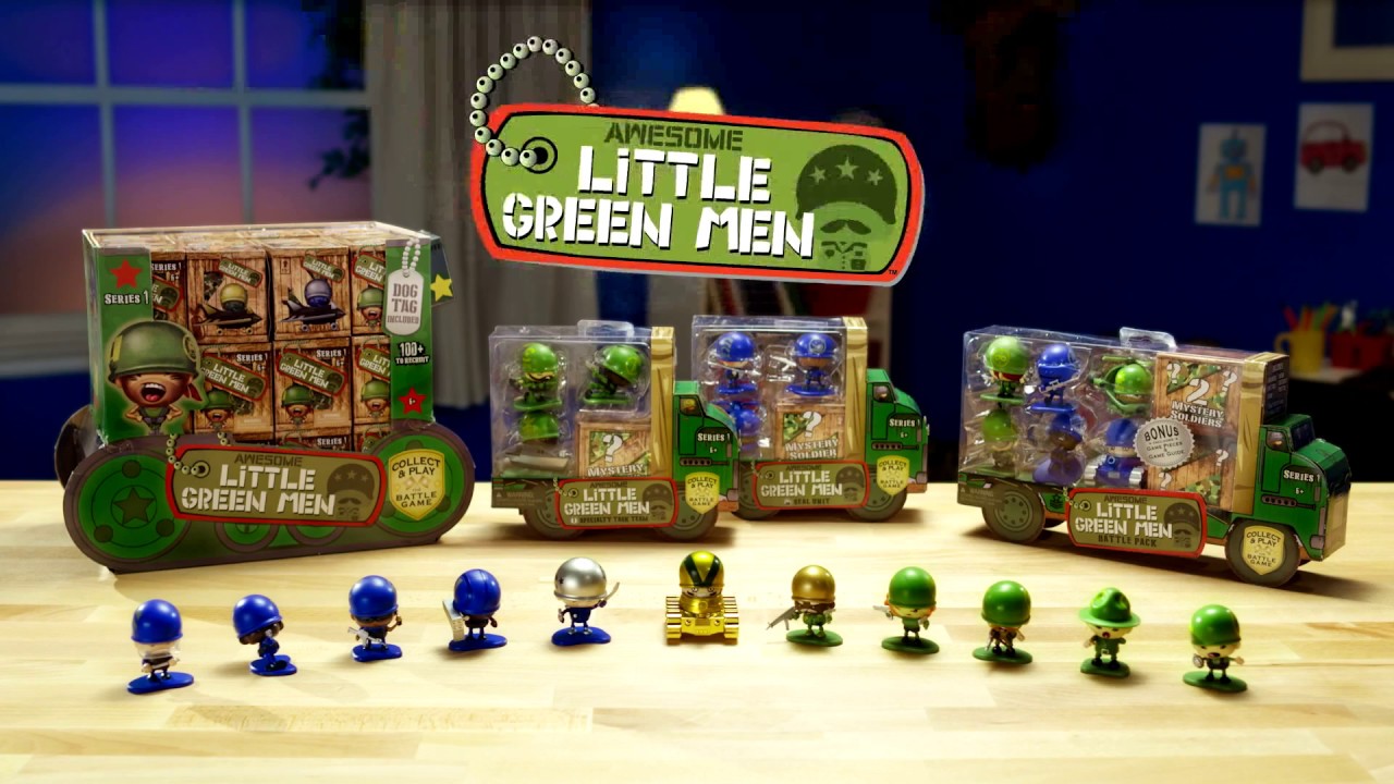 The Awesomest Battle Game EVER! | Awesome Little Green Men
