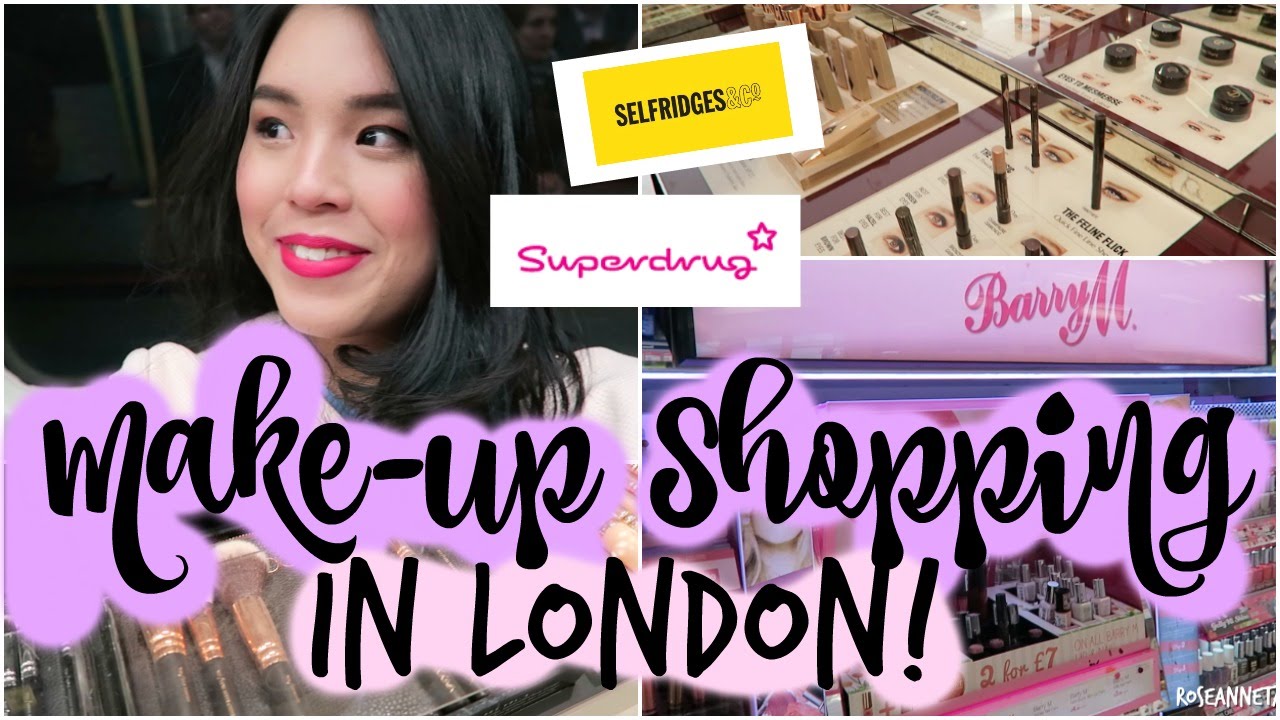 Come Makeup Shopping with Me in LONDON!