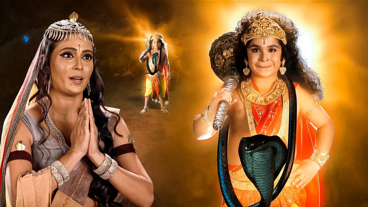 नाग माता ने दिया हनुमान जी के इस रूप को वरदान -  नागमेघना स्वरूप | Sankatmochan Mahabali Hanuman