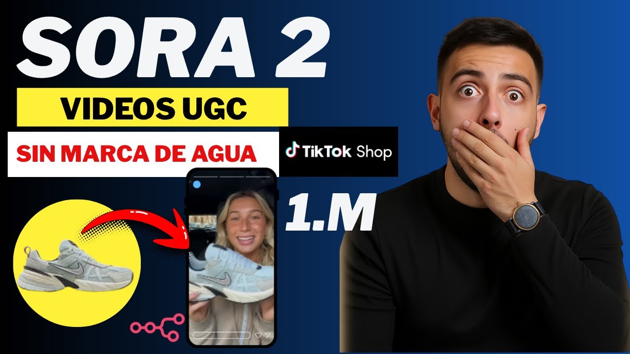 Cómo crear videos UGC con Sora 2 para vender cualquier producto en tiktok shop