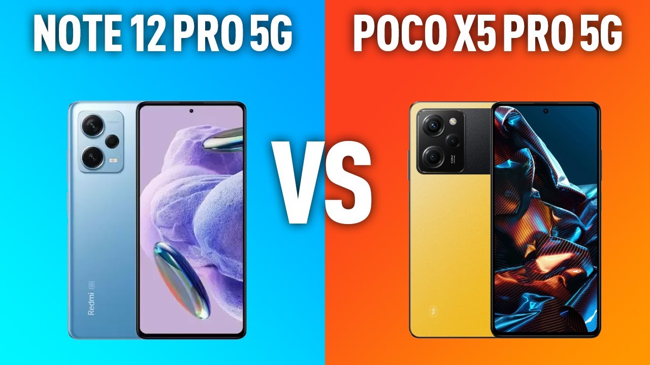 Xiaomi Redmi Note 12 Pro 5G vs POCO X5 Pro 5G. Что выбрать? Детальное сравнение смартфонов.