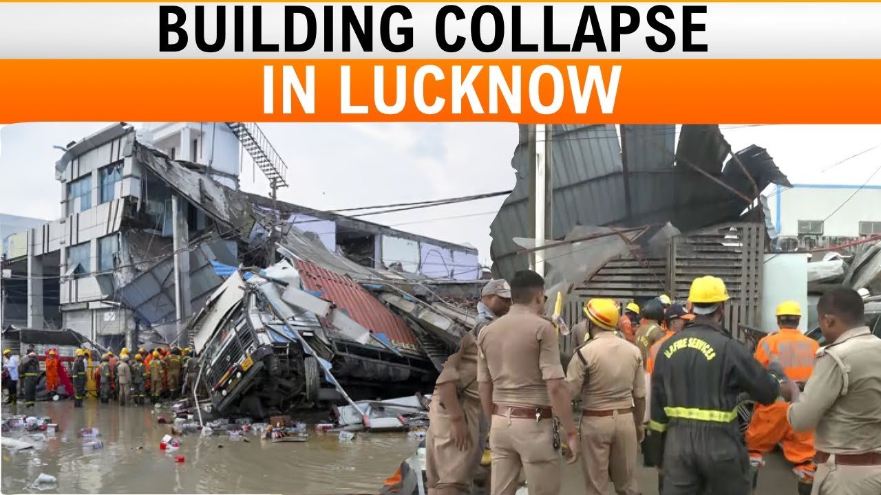 LIVE : Lucknow Building Collapse : NDRF & SDRF Rescue Operation Underway | Latest Updates | News9