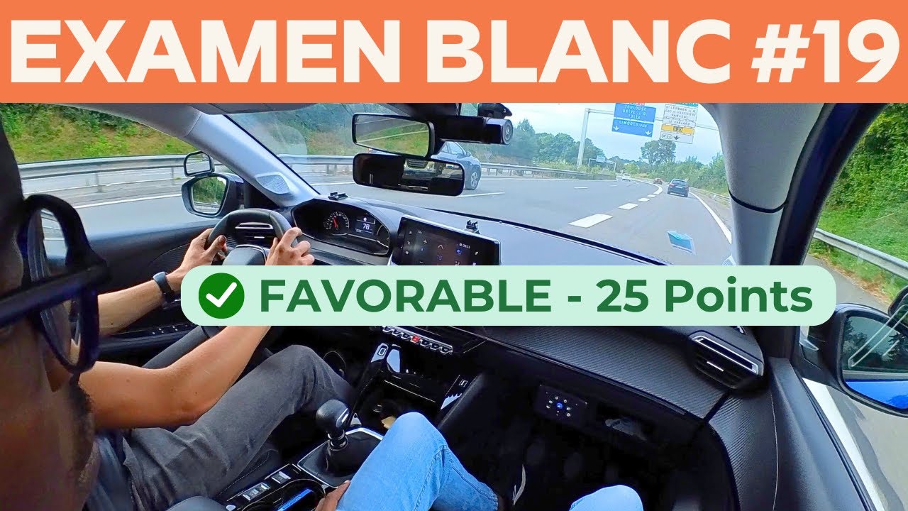 25/31 - Examen Blanc du Permis de Conduire