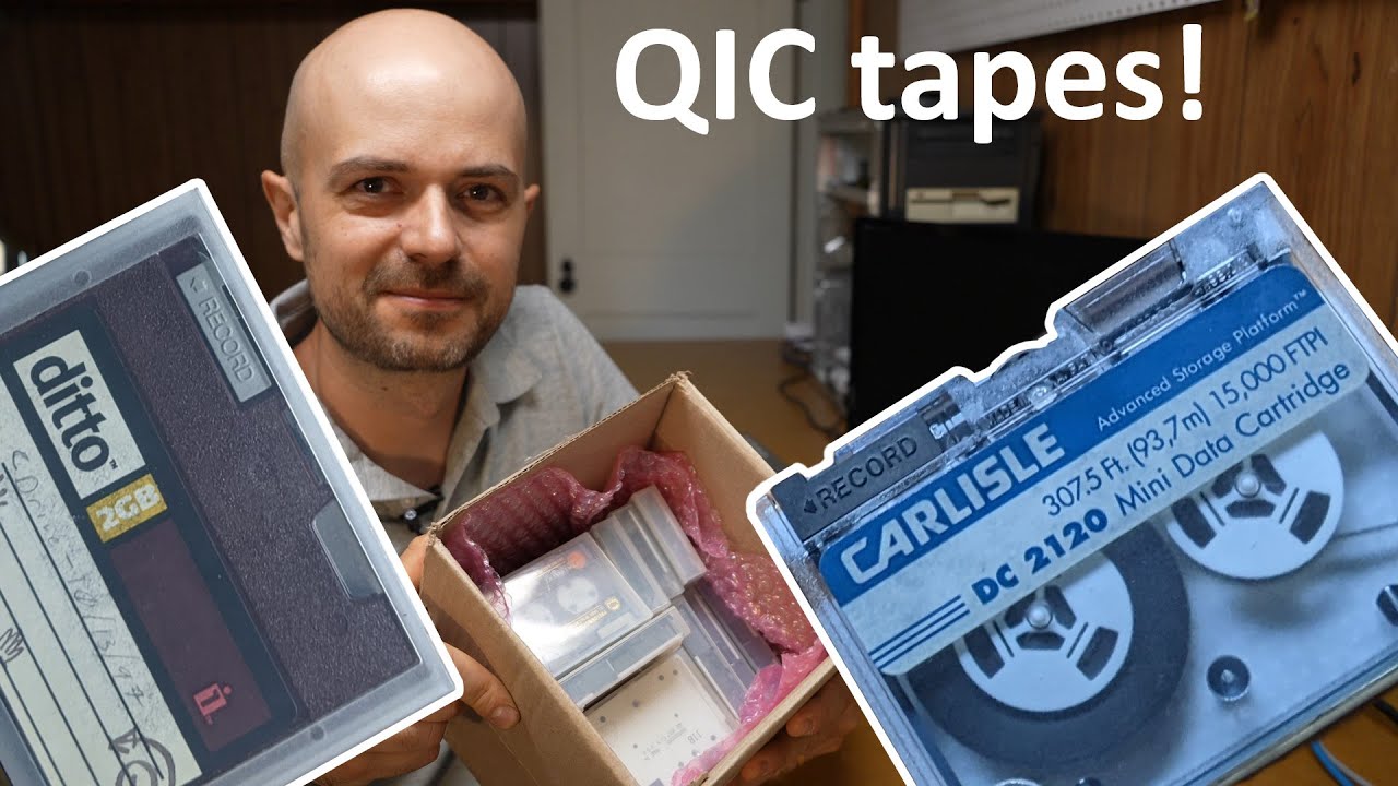 Even MORE retro tapes! Recovering ancient data from QIC 80, QIC 3020, and beyond.