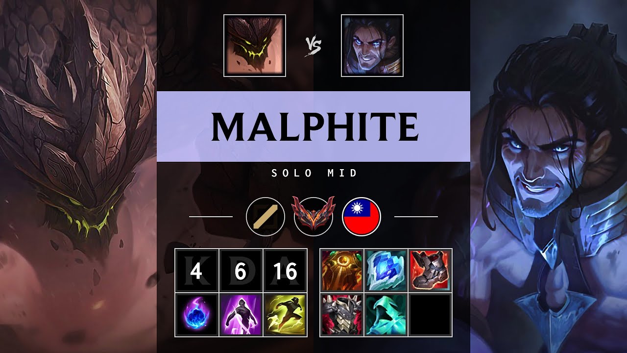 Malphite Mid vs Sylas - TW Grandmaster Patch 25.18