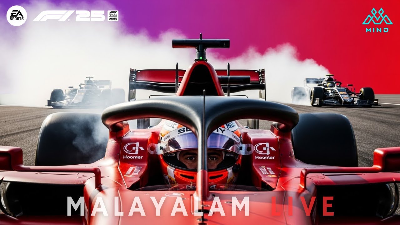 F1 25 Malayalam Live – Open Lobby joined races, All are welcome to join!