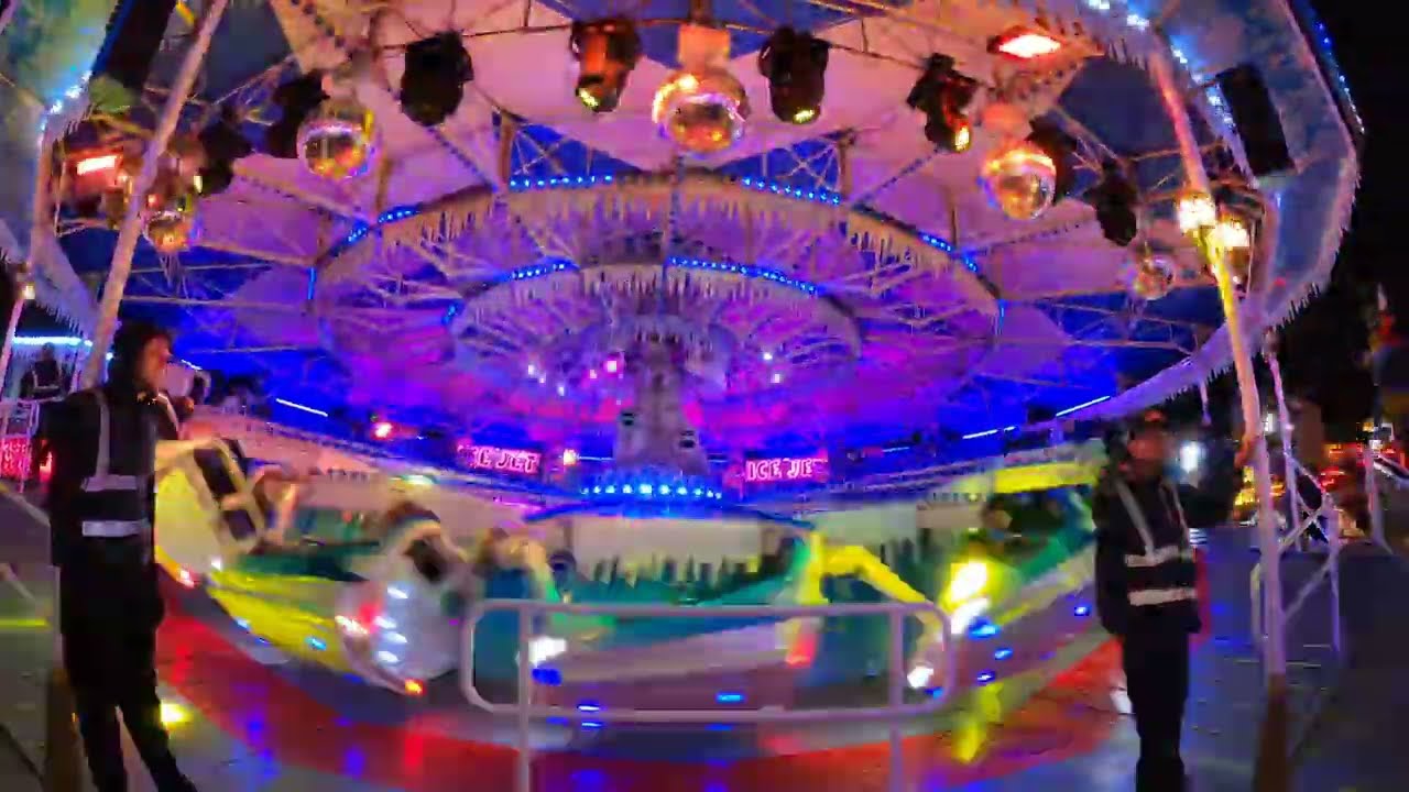Terence Reeves Ice Jet | Off Ride POV Nottingham Goose Fair 2022