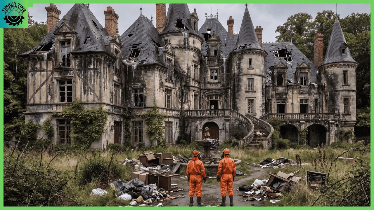 Abandoned Castle Renovation Into Dreamy Royal Mansion with 7 Stunning Interiors