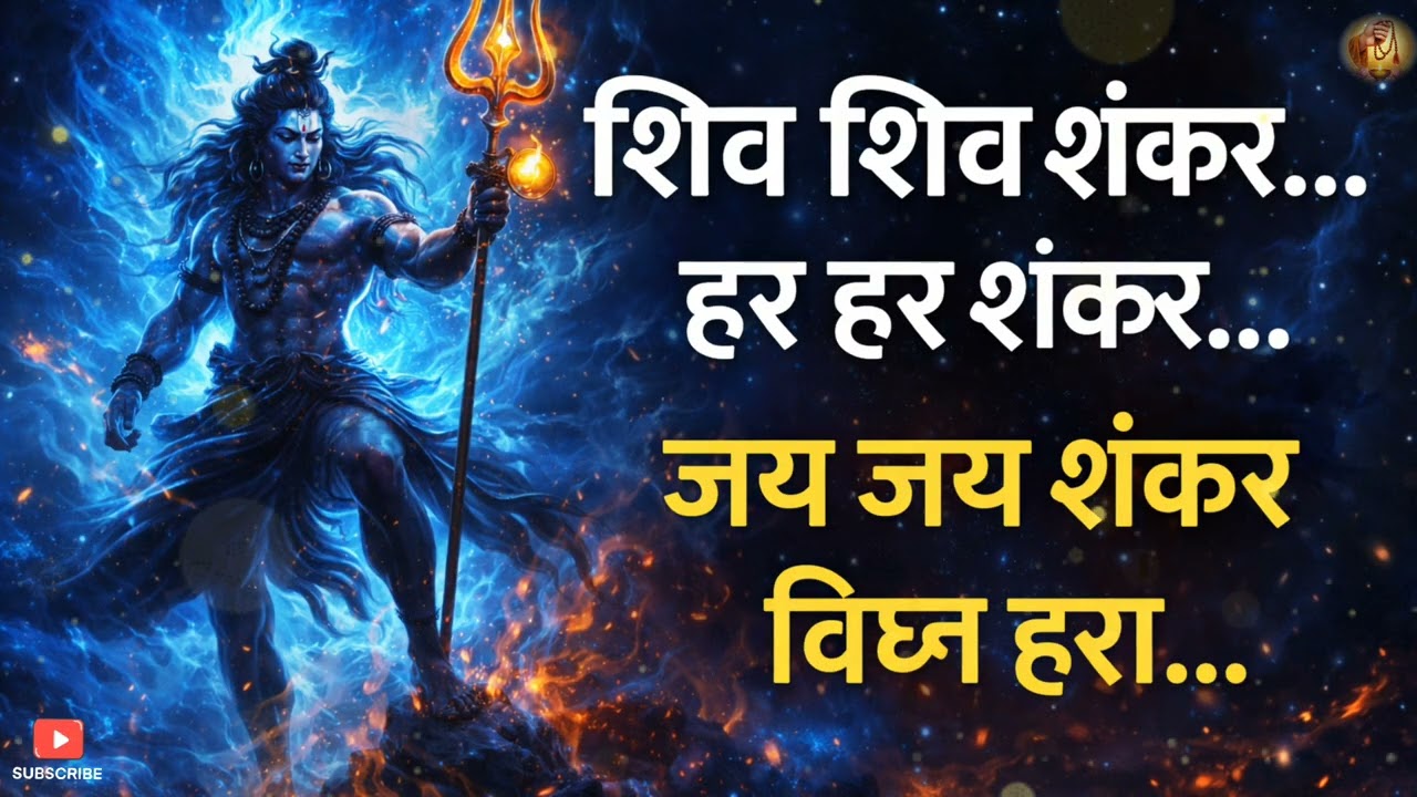शिव शिव शंकर 🙏 | हर हर शंकर | शांत शिव नाम जप | Daily Naam Jap |