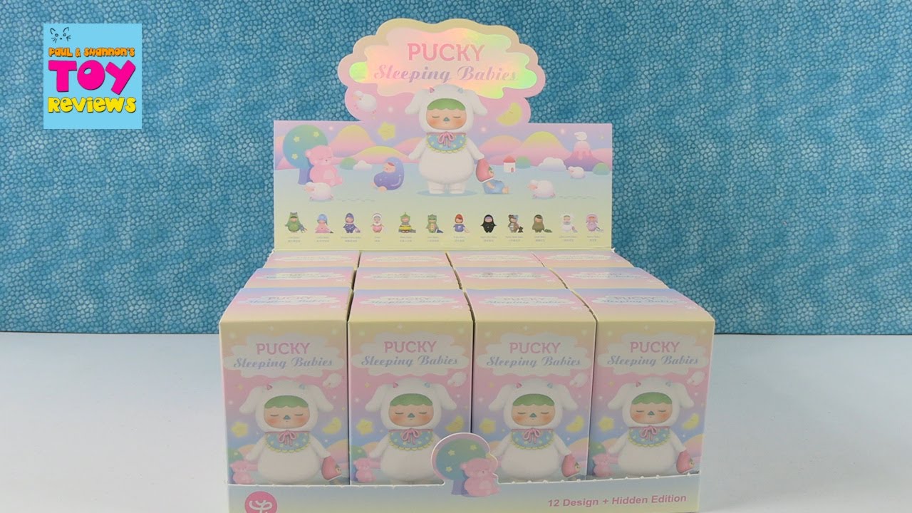 Pucky Sleeping Babies Pop Mart Blind Box Collectible Figure Opening | PSToyReviews