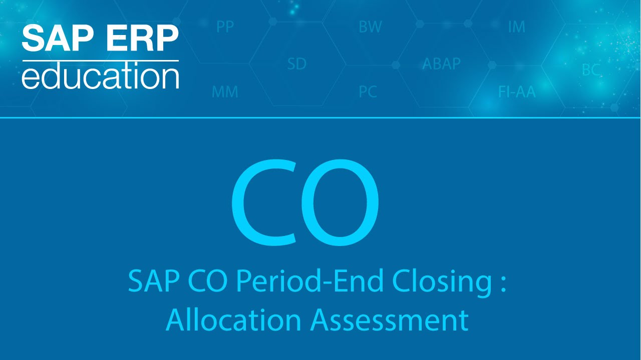 SAP CO Period-End Closing : Allocation Assessment KSU5 KSU1 KSU2 KSU3 KSU4 раскладка