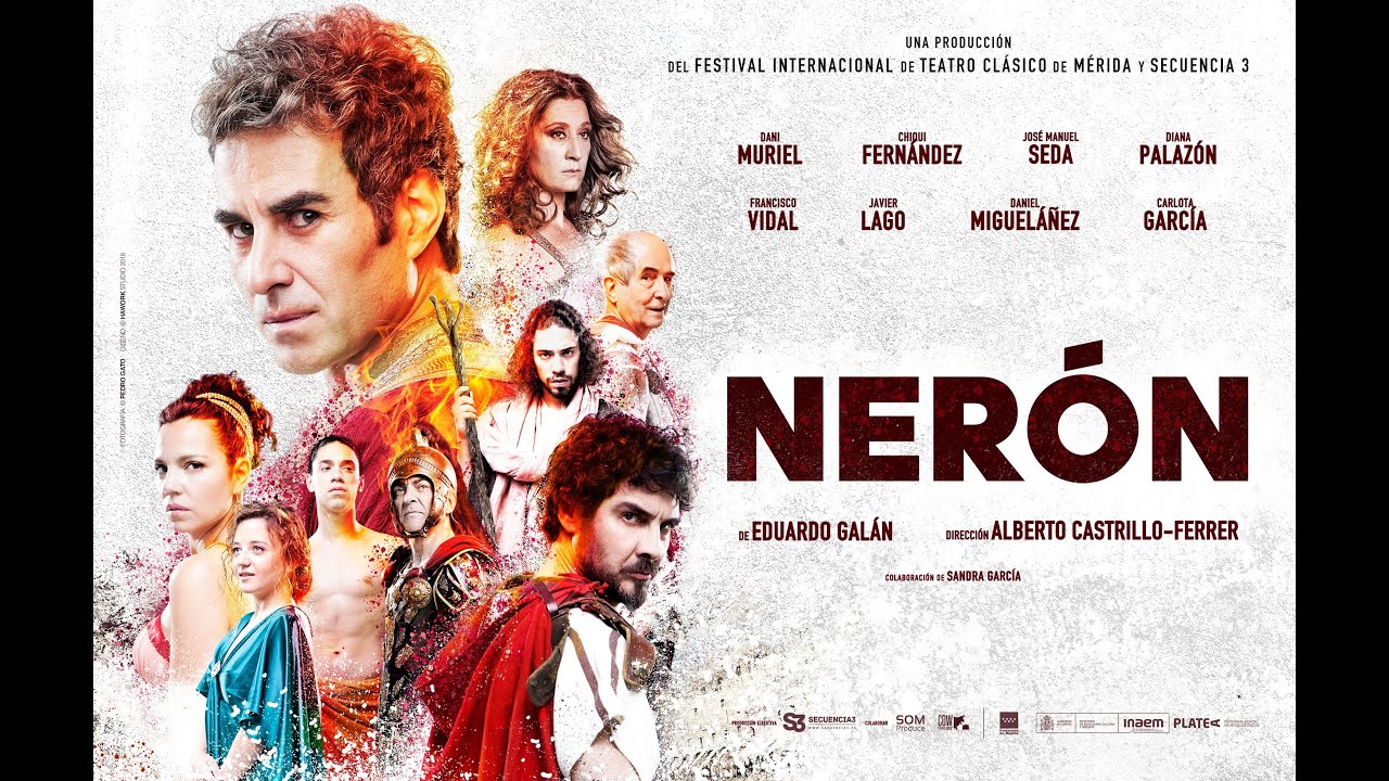 NERÓN, de Eduardo Galán (dic 2018 Real Teatro Las Cortes, San Fernando, Cádiz)